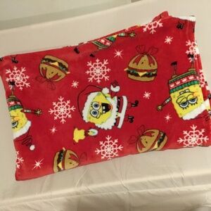 SpongeBob Christmas Blanket